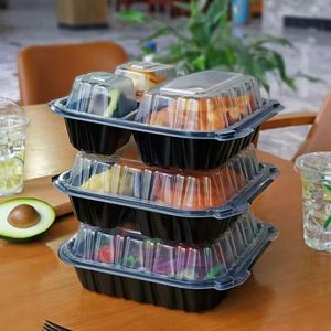 Boîte à lunch jetable pour micro-ondes, emballage pour restaurant, pour plats à emporter, couleur personnalisée, style américain - Product Image 5