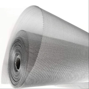 Factory Direct 304 Stainless Steel Woven <b>Wire</b> <b>Mesh</b> Roll Food Grade Liquid Filter Window Screen Cutting/Bending Services - Product Image 1