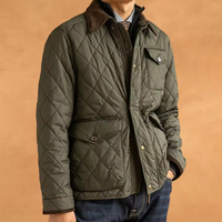 Veste Safari Classique pour Homme, Imperméable et Matelassée, Coupe-Vent, Chauffante et Épaissie, Idéale pour l'Automne