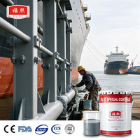Primaire époxy zingué anti-corrosion liquide, forte résistance aux pulvérisations de sel pour l'acier interne/extérieur des bateaux patrouilleurs et yachts