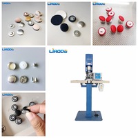 Boutons en tissu recouverts de résine pour vêtements