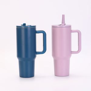 40oz H5.0 Handle <b>Travel</b> Car Tumbler Stainless Vacuum <b>Mug</b> Lid Straw Non-Slip ODM Custom Design - Product Image 4