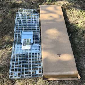 Piège automatique pour chats vivants, répulsif pour animaux, cage à chiens pliable multi-captures - Product Image 3