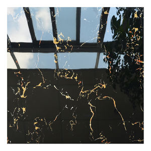 HS619GN black quartz floor tile, glow in the dark tile, glow floor tiles - Product Image 1