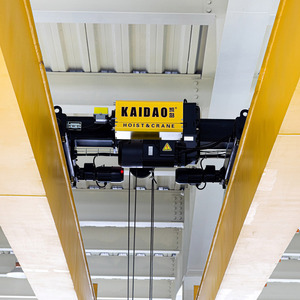 Palans à câble à double poutre européens de 63 tonnes et <span class=keywords><strong>80</strong></span> tonnes à grande hauteur de levage pour charges lourdes - Product Image 2