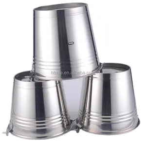 Wholesale stainless steel milk buckets/drum/pails for home use