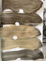 Perruque Lace Front Brésilienne Balayage avec Racines Ombrées Blondes, Cheveux Remy, Densité 150%, Sans Colle, En Stock