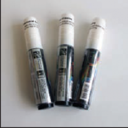 Marqueurs à craie blancs 3 pièces - Product Image 1
