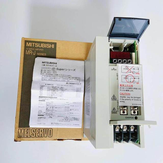 Original Servo Drive MR-J5/J4/J2/JE MDS-D-V1-40 MDS-B-SVJ2-20 MR-J2S-500 Amplifier MR-J2S-60A Automation Stainless Steel 1 Year