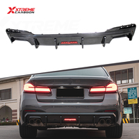 Diffuseur arrière en fibre de carbone sèche XTREME, diffuseur inférieur de pare-chocs arrière, diffuseur arrière pour BMW G30 G31 520i 530i 540i M550i