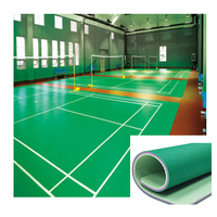 Revêtement de sol sportif en PVC de haute qualité, rouleaux de tapis de sol en PVC antidérapant, prix direct usine, feuille de sol en PVC à prix abordable