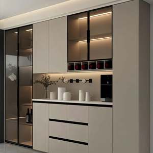 Customized Size Solid Wood <b>Sideboard</b> for Living Room and Restaurant Eco-Friendly Furniture - Product Image 1