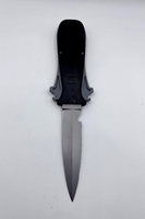 Titan-Messer mit Gezahnter Klinge Essentielles Sicherheitsmesser für Tauchen und Speerfischen