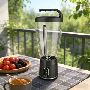 Portable Mini Electric Juicer Wireless New Model Multifunctional <b>Chopper</b> USB Rechargeable for Household - Product Image 1