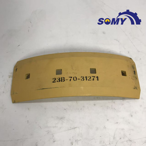 Lame <span class=keywords><strong>de</strong></span> niveleuse forgée haute résistance en gros, embout latéral pour niveleuse Komatsu GD555 GD655 GD705 23B-70-31271 - Product Image 3
