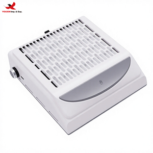 100W Plastic Nail Dust Collector Acrylic Nails Reusable Filter Low Noise Professional Vacuum Extractor GZ RTS Bulk <b>Mixed</b> Order - Product Image 1