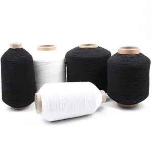 Hilos blancos de chenilla de ajo, buen mechón de carbono para tejer Lanas 3000K, máquinas de bolsas, hilo de desecho a granel para tejer y cordel - Product Image 1