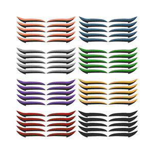 FX-T232 auto-adhésif paillettes Eyeliner autocollant étanche beauté Eyeliner <span class=keywords><strong>Patch</strong></span> pour chat yeux maquillage Double paupières scène maquillage - Product Image 2