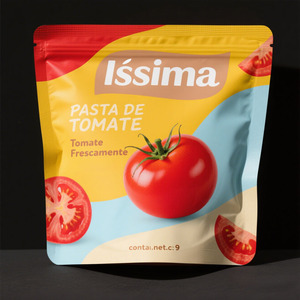 Emballage de sauce tomate Emballage alimentaire de qualité alimentaire Sac <span class=keywords><strong>debout</strong></span> Pochette à fermeture éclair Vente chaude Emballage de ketchup - Product Image 5