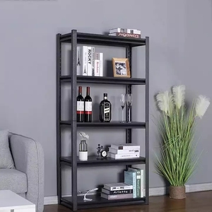 Estantes metálicos sin tornillos de 5 capas, estantería ligera, unidad de almacenamiento, <span class=keywords><strong>muebles</strong></span> de almacenamiento para el hogar, venta al por mayor de fábrica - Product Image 5