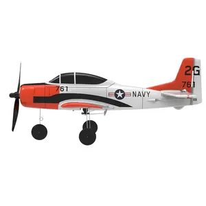 Avión de Control Remoto <span class=keywords><strong>Volantex</strong></span> <span class=keywords><strong>RC</strong></span> T28 Trojan Pre-ensamblado para Principiantes, Eléctrico, 4 Canales, Acrobacias, 2.4G, Juguete para Adultos - Product Image 1