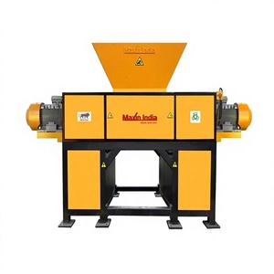 Trituradora de Metal Semiautomática de Doble Eje de Alto Rendimiento con Motor de 80 HP para Reciclaje de Aluminio, Cobre y Radiadores - Product Image 1