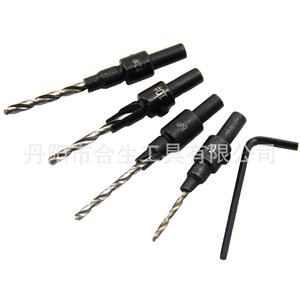 Jeu de forets à sertir Mr Drill 681012, manche rond, acier, 4 pièces, finition brillante - Product Image 4