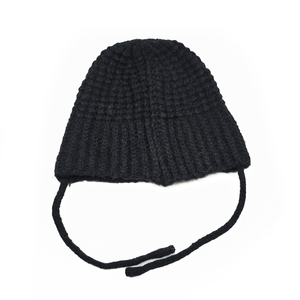 Gorro <span class=keywords><strong>de</strong></span> <span class=keywords><strong>ganchillo</strong></span> suave y grueso <span class=keywords><strong>de</strong></span> estilo informal para otoño e invierno, gorro con protección para los oídos y para coleta, unisex, ideal para viajes. - Product Image 2