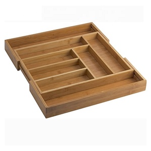 Tre ngăn kéo tổ chức thân thiện với môi handmade dao kéo lưu trữ khay <span class=keywords><strong>Stackable</strong></span> mở rộng - Product Image 1