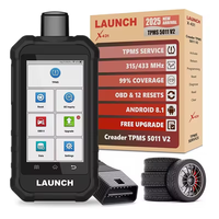 Herramienta de Escaneo y Programación de Sensores de Presión de Neumáticos TPMS 5011 V2 para X431 Creader, Compatible con 315/433MHz, 2 Años de Garantía