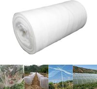 Filets anti-insectes pour l'agriculture en HDPE 100% vierge filet anti-insectes pour serre 100gsm 40*25 maille