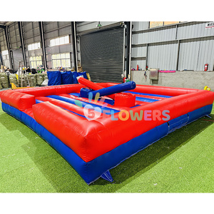 Trẻ em thương mại chiến đấu dính trò chơi lễ hội trò chơi trả lại nhà Đấu sĩ jousting <span class=keywords><strong>Arena</strong></span> Inflatable jousting trò chơi - Product Image 2