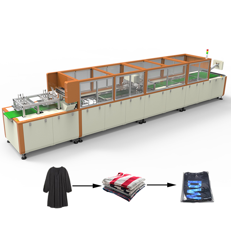 UBL автоматическая складная и упаковочная машина для женской одежды 2022