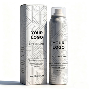 Trung Quốc nhà máy của Hữu Cơ tư nhân nhãn trắng bột Volumizing công thức tự nhiên mẫu miễn phí khô dầu gội phun với hộp màu - Product Image 1