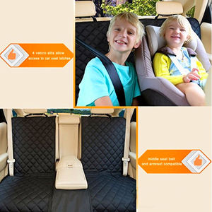 Protector de Asiento de Coche Extraíble para Viajes al Aire Libre, Alfombrilla y Funda para Mascotas con Protector de Asiento de Coche - Product Image 2