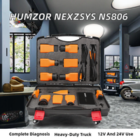 S806 Humzor NexzSYS B0173 Scanner de diagnostic pour camions poids lourds 24V avec Ethernet, garantie 12 mois, ajustement universel
