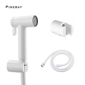Набор для ванной 2024 PINBAY, белый пластиковый настенный распылитель - Product Image 1