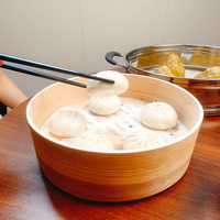 Papier de cuisson rond jetable pour la cuisson à la vapeur, tapis de cuisson à la vapeur en silicone double face antiadhésif, vente en gros d'usine, taille personnalisée