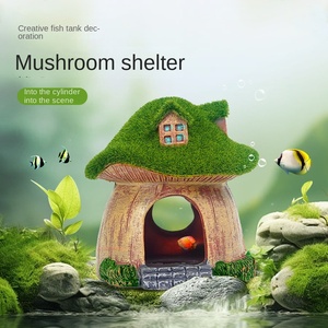 Fish Tank Landscape Decoration Eco-friendly Resin Small Ornaments Fish Shrimp Avoidance Mountain Water Grass <strong>Moss</strong> 200mL 3 Year - Product Image 5