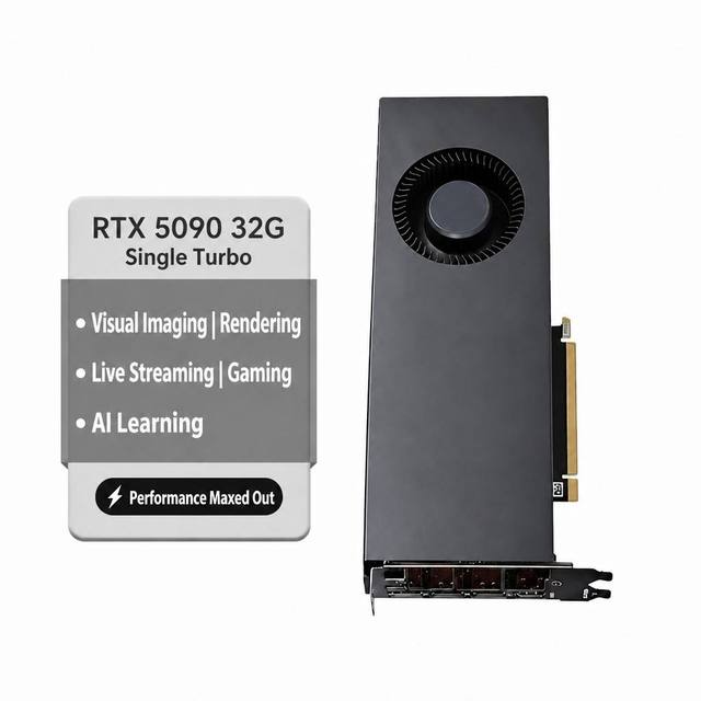 Gaming Laptop Graphics Card RTX 5090 32GB GDDR7 OC PCIe 5.0 MXM Fan Desktop New