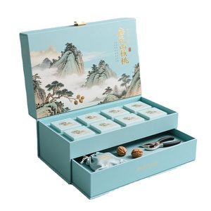 กล่องของขวัญพีแคนระดับพรีเมียมของอันฮุย จ้าน พร้อมบริการปรับแต่งและบรรจุภัณฑ์รีไซเคิลรักษ์โลกสำหรับตกแต่ง - Product Image 1