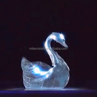 Écran de projecteur d'hologramme 3D, hologramme transparent, film de projection holographique