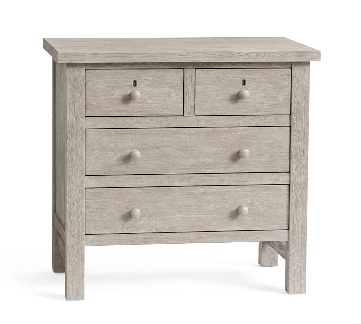 Home furniture American style wood furniture living room farmhouse 4-drawer nightstand