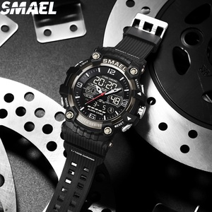 Relojes Digitales para Hombre, Reloj Digital de Plástico Resistente al Agua con Cronómetro, Último Modelo SMAEL 8089, Relojes Multifuncionales - Product Image 3