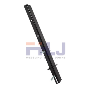 Piquets de tuyauterie réglables robustes, piquets de tuyauterie en forme de C pour remorque à plateau plat, support extensible pour camion, 30 pouces - Product Image 1