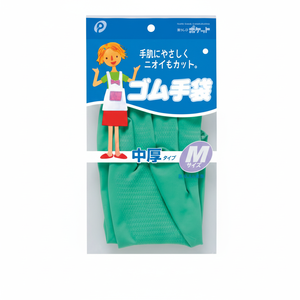 Gants de ménage en caoutchouc de poids moyen taille M - Product Image 1
