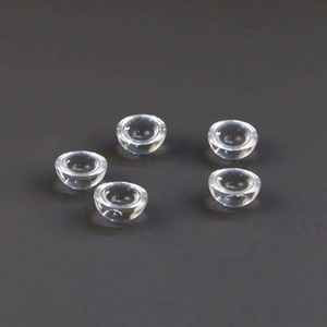 Lentes esféricas de vidrio óptico personalizables de 1mm, 2mm, 3mm, cuarzo de zafiro BK7, lente de Media bola hemisférica compatible con OEM - Product Image 3