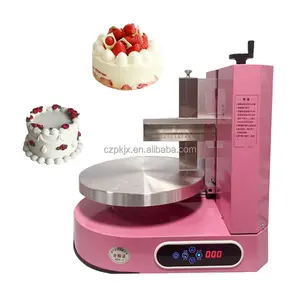Commercial Chocolate Cake Coating Decorating Machines Edible Rose Cream Cake Decoration Icing Machine