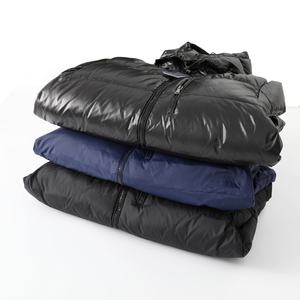 Doudoune Déperlante Coupe-Vent Détachable à Capuche en Toile Décontractée avec Fermeture Éclair Broderie Cheval de Guerre RL pour Hommes et Femmes - Product Image 2