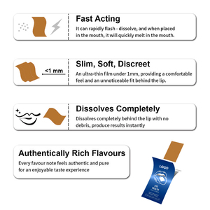 OEM / ODM Vegan chăm sóc mắt bằng miệng màng mỏng bổ sung sức khỏe thị giác hỗ trợ <span class=keywords><strong>Lutein</strong></span> Dải uống với chiết xuất Quả Việt Quất - Product Image 3